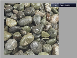 Natural Pebbles, Flouray Green River Stone