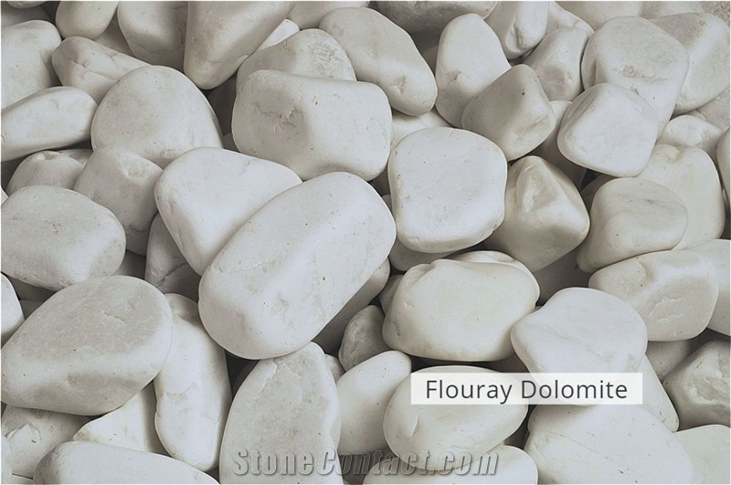 White Marble Gravels, Flouray Dolomite Pebbles