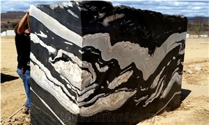 Brazil Copacabana Granite Black Polished Big Slabs