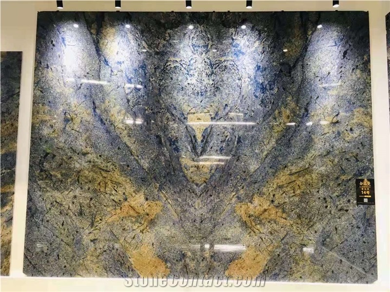 Brazil Dream Sapphire Quartzite Polised Wall Slabs