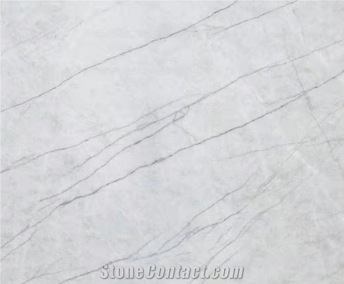 China Milan Grey Marble Polished Custom Countertop