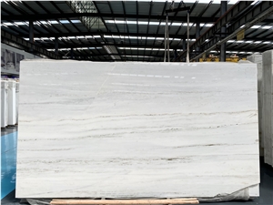 China Royal White Jade Marble Polished Big Slabs