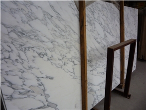 Arabescato Carrara White Marble Floor Wall