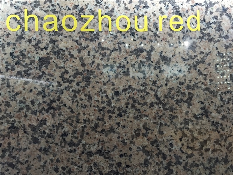 Chaozhou Red Granite Slab Tile