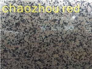Chaozhou Red Granite Slab Tile