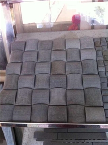 China Basalt Lava Stone Slab Tile Floor Wall Project