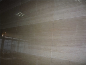 Italy Wooden Grain Marble Slabs Tiles Project Wall Floor