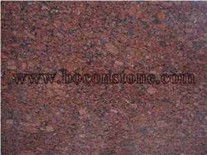 New Imperial India Red Granite Slab