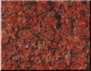 New Imperial India Red Granite Slab