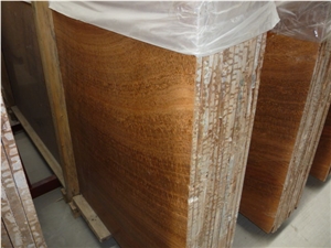 Royal Wood Grain Marble Floor Slab Tile
