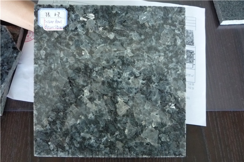 Silver Pearl Granite Polished Slab Tile