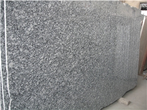 Spray White Granite Polished Sea Wave Slab