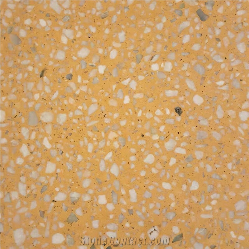 Terrazzo Stone Slab Tile Walling Flooring Project