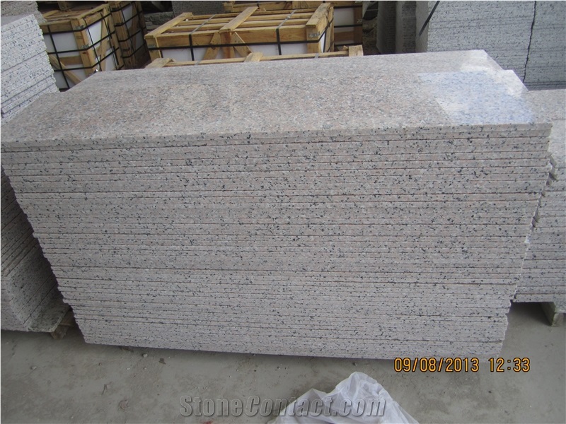 Yuexi Pink Hemp Granite for Wall Tile