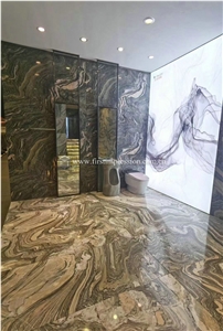 China Cloudy Grey Marble Slabs,Tiles for Floor