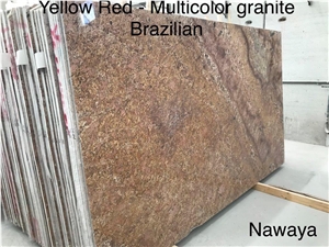 Giallo Real Granite Slabs