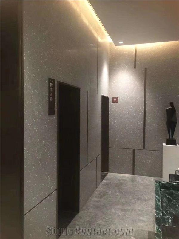 China New Grey Cement Terrazzo Wall Cladding,Floor Tiles