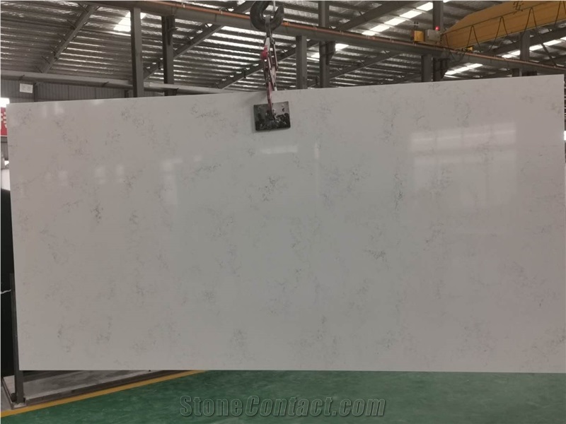 Silestone White Engineered Quartz Stone for Benchtop Slabs