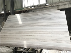 Building Natural Crystal Wooden Grain Marble Slabs