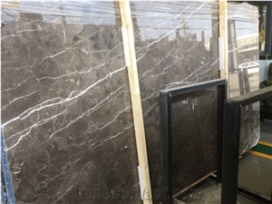 New Turkey Grey Marble Slab Tile Wall Floor