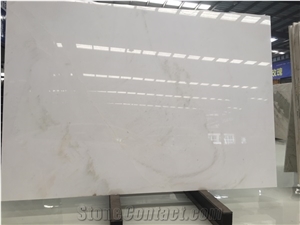 China Pure White Marble Slab Tile