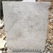 White Grey Thick Vein Marble Blocks, New Pentelicon Marble