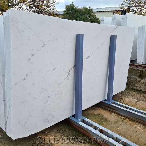 Venus White Polished Marble Slabs for Floor and Wall