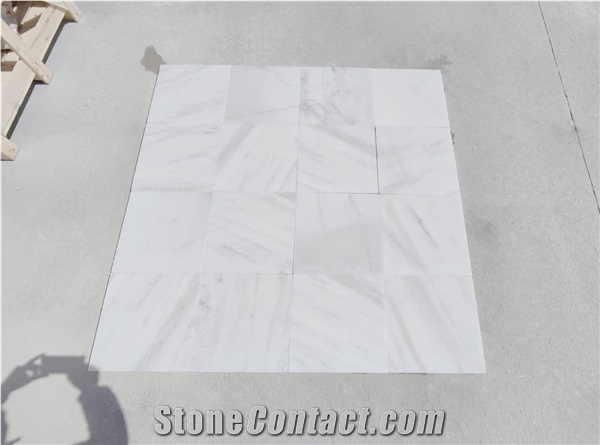 White Marble Tiles and French Pattern Sets