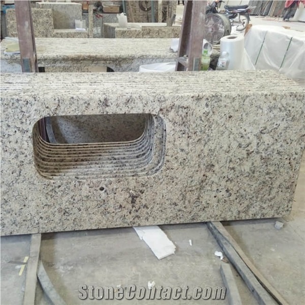 Giallo Ornamental Granite Countertop