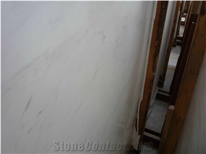 Ariston White Marble Slab Tile Wall Floor Step Floor Project