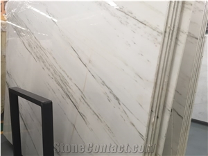 China Pure White Marble Slab Tile Floor Step Wall
