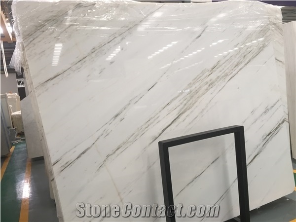 China Pure White Marble Slab Tile Floor Step Wall