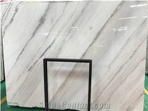 Guangxi White Marble Slab Tile Wall Floor Step