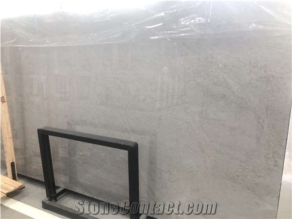 Peony Grey Marble Slab Tile Flooring Walling Step Project