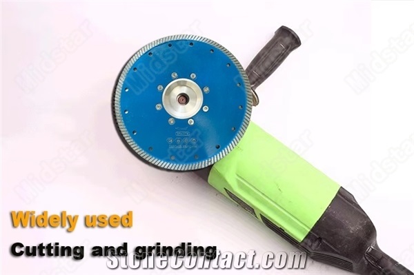 9inch 230mm Granite Diamond Cutting Wheel Hot Pressed Turbo