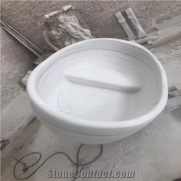 180x80x60 Solid Ovalblack Marble Bathroom Bathtub