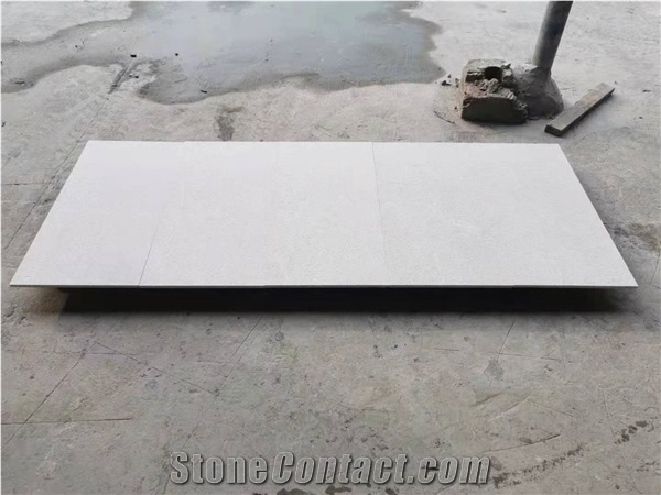 Flamed Pearl White Granite Tiles Floor Paver