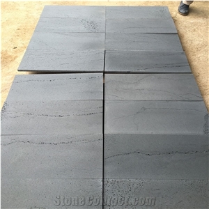 Natural Basaltic Stone Honed Ants Line Paver