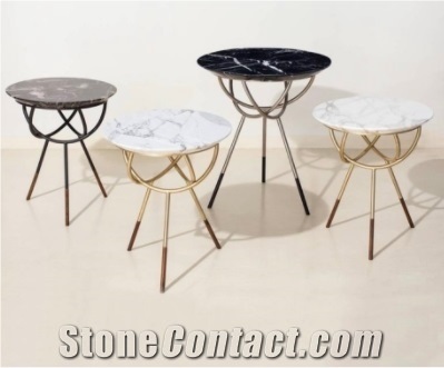 Round Table 3 Legs with Table Top Inner or Outdoor Decor