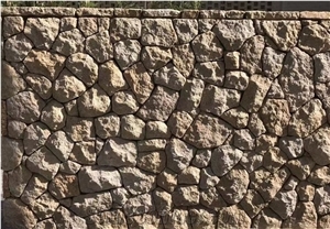 Yellow Granite Crazy Wall Cladding,Natural Wall Tiles