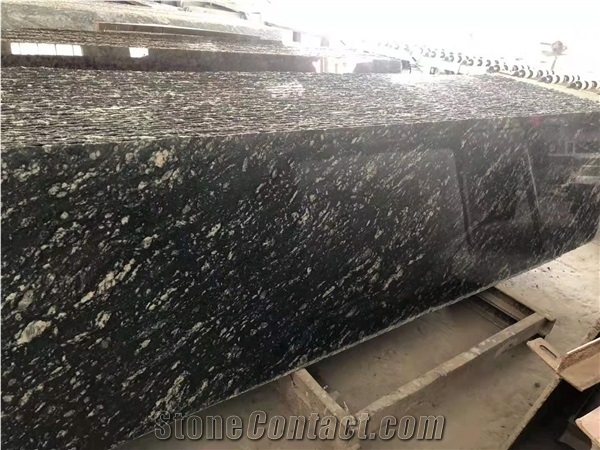 Black Not Paint Granite with the White Way Life Slabs Tiles