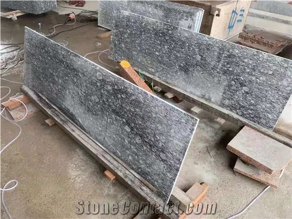 Spray White Sea Oyster Granite Countertop