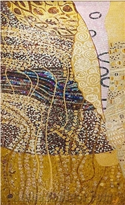Abstract Klimt Charactersseries Glass Mosaic Artworks