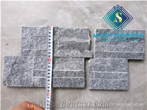 Black and White Marble Wall Panel Ledge Stone