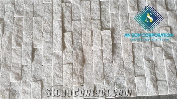 Crystal White Marble for Wall Cladding Combination Design