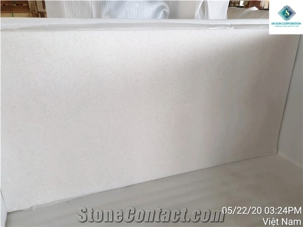 High Quality White Marble Kitchen Countertop Bulnose