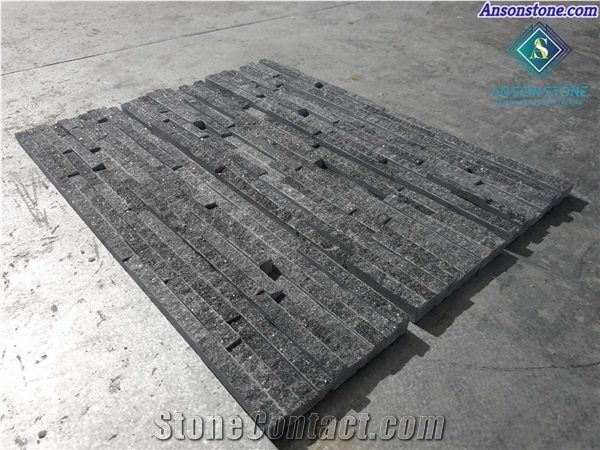 Hot Sale Black Wall Panel Stone