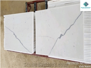 Hot Sale for Top Quality for Milky White Marble Tile