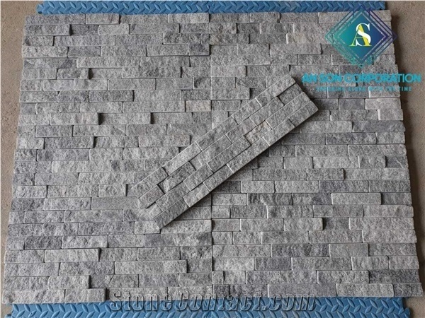 Hot Selling Wall Cladding Grey Marble Combination Design