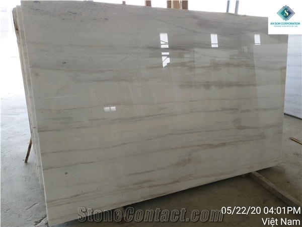 Large Discount for Wood Veins Marble Slabs